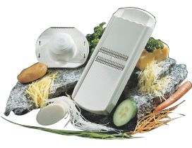 Rallador de Verduras Roko Börner - Corte frutas y verduras en hilos para complementar ricas y sabrosas ensaladas. Disponible en color Blanco y Naranja. Rallador de Verduras Roko Börner - Corte frutas y verduras en hilos para complementar ricas y sabrosas ensaladas. Disponible en color Blanco y Naranja.